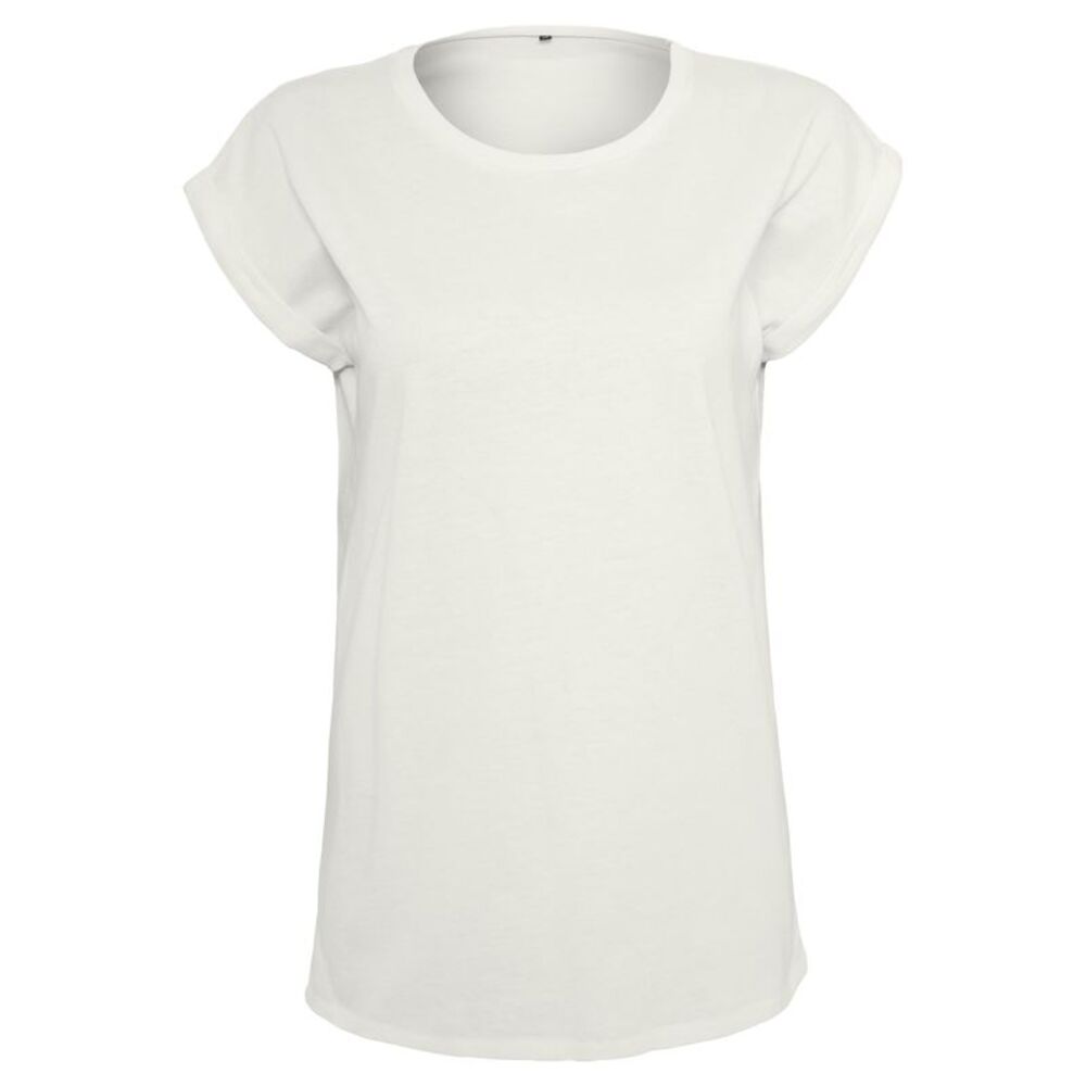 Build Your Brand Womens/Ladies Extended  T-Shirt / Ready To Dye